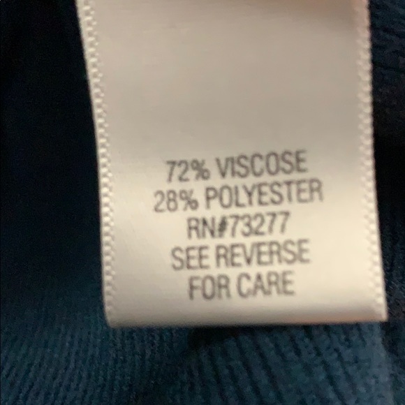 Apt 9 GUC Teal Sweater Size Large fits like medium - Picture 6 of 7